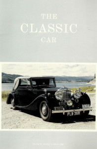 THE CLASSIC CAR 1992 MAR - '26 CADILLAC PHAETON, OD DERBY BENTLY